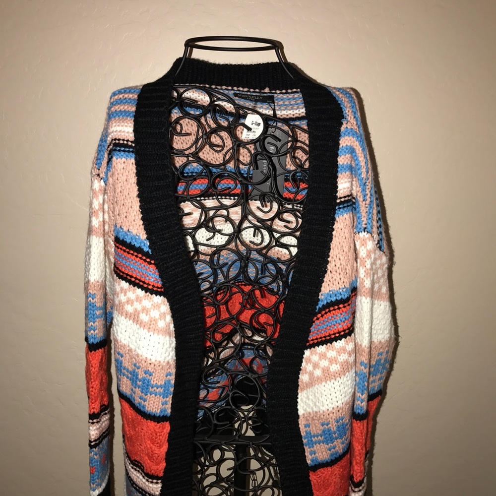 New Open Front Cardigan